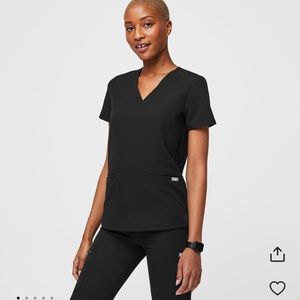 FIGS black scrub set, XS, USED